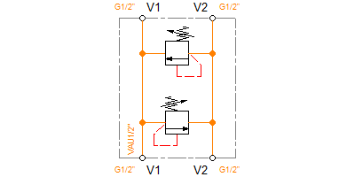 VAU 1/2" (V0450)